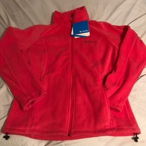 Brand New Pink Columbia Fleece Jacket
